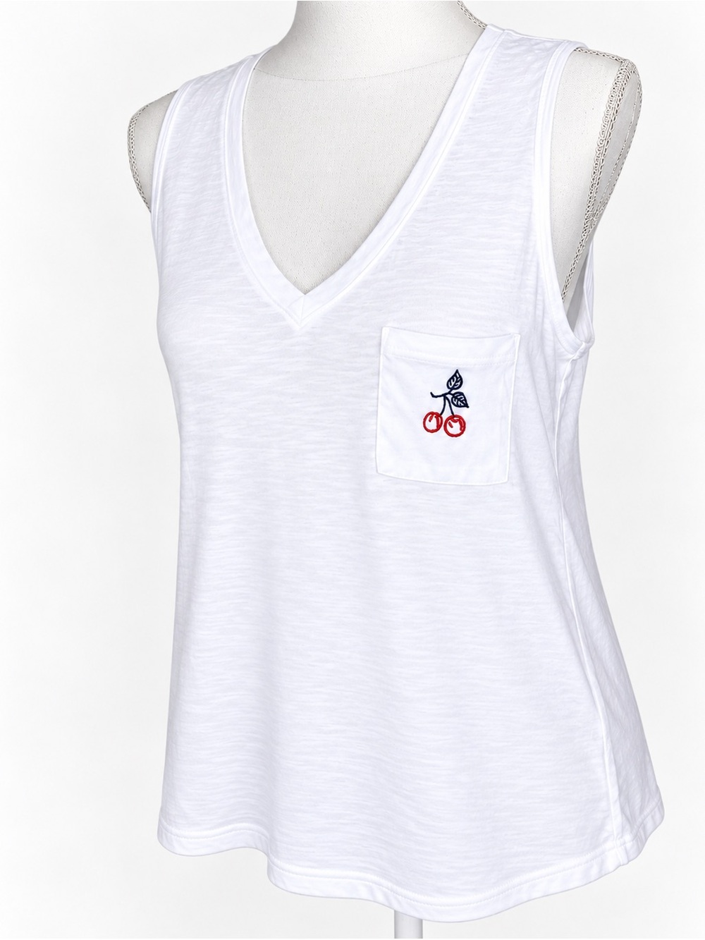 MADEWELL V-Neck Tank Top, Sz M